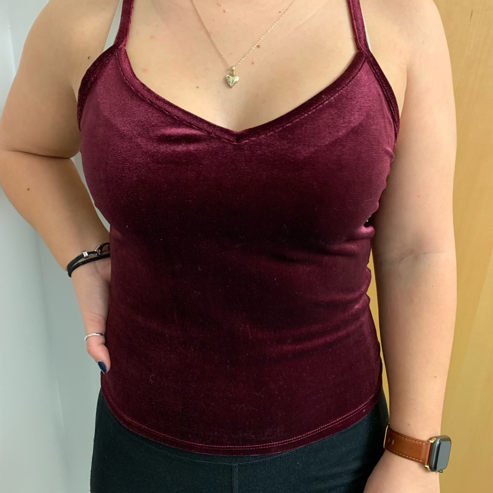 Garage velvet tank